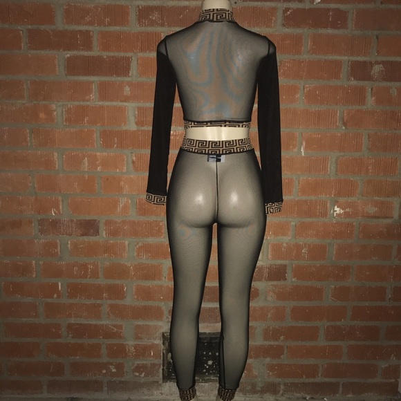 Mesh Skinny Leg Set🌈 - Picture 4 of 7